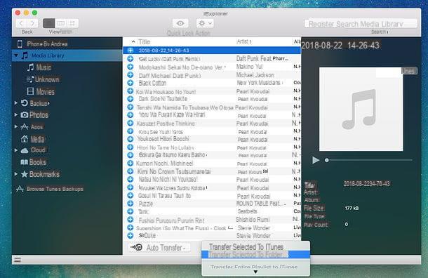 How to transfer music from iPhone to PC