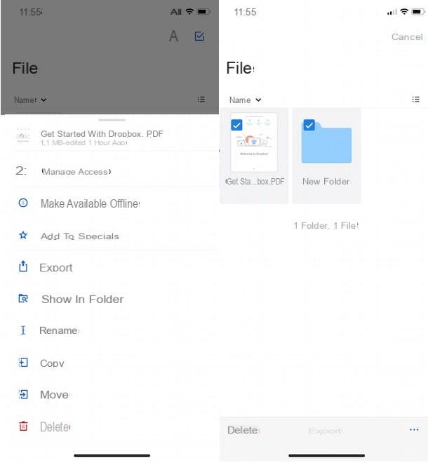 Cómo usar Dropbox con iPhone
