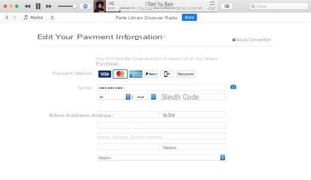 How to change payment method on iPhone