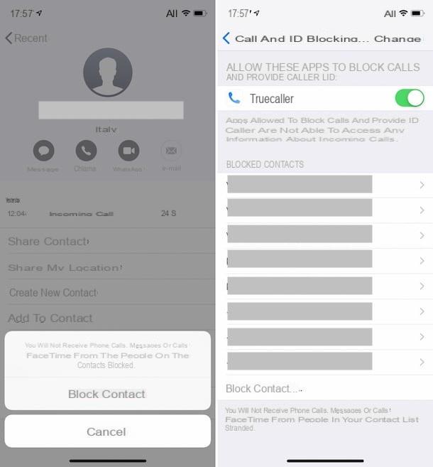 Comment exclure les appels sur iPhone