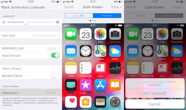 Comment agrandir les icônes sur iPhone X