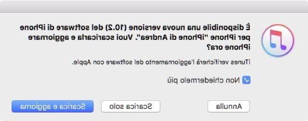 Como cancelar a atualização do iPhone