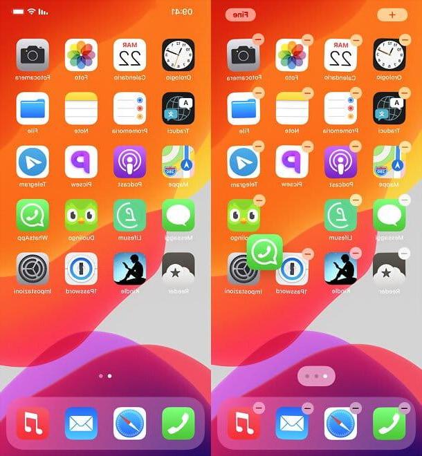 How to change the iPhone home screen