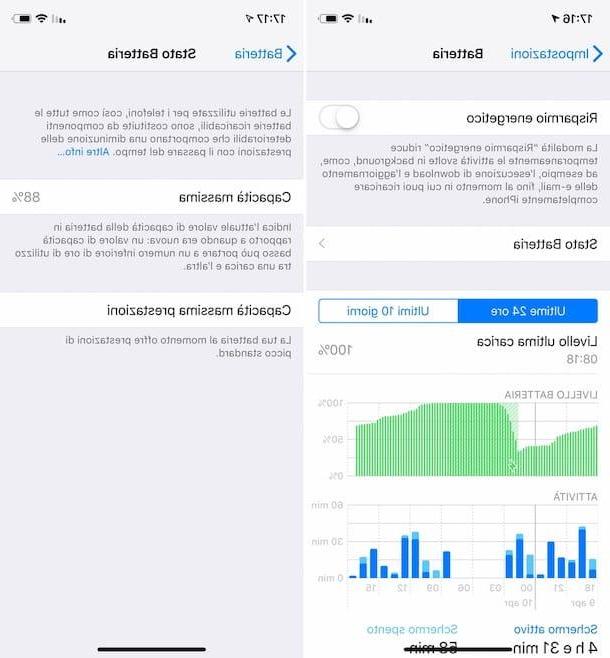 Comment voir l'état de la batterie de l'iPhone