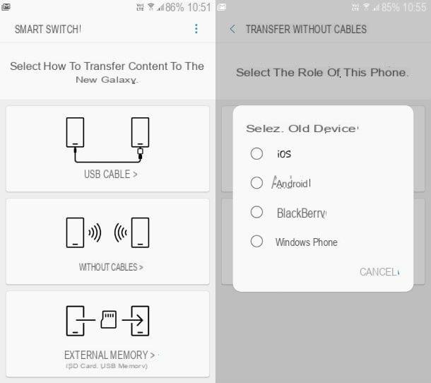 Cómo transferir datos de iPhone a Samsung