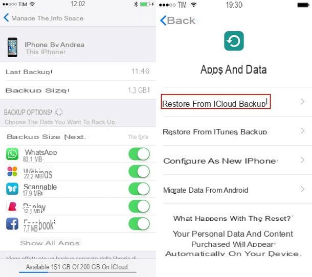 How to restore iPhone backup