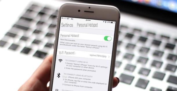 Como mudar o nome do hotspot do iPhone