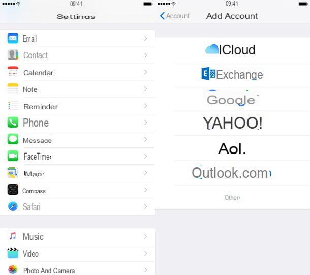 How to set up Mael on iPhone