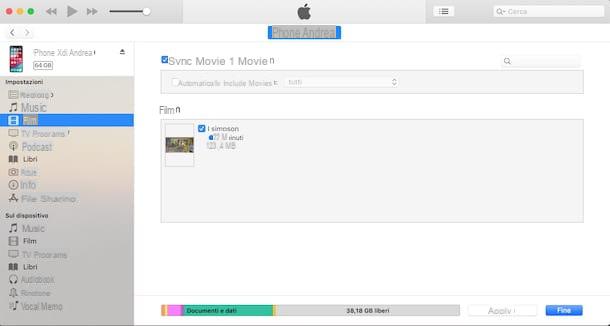 Comment mettre des films sur iPhone