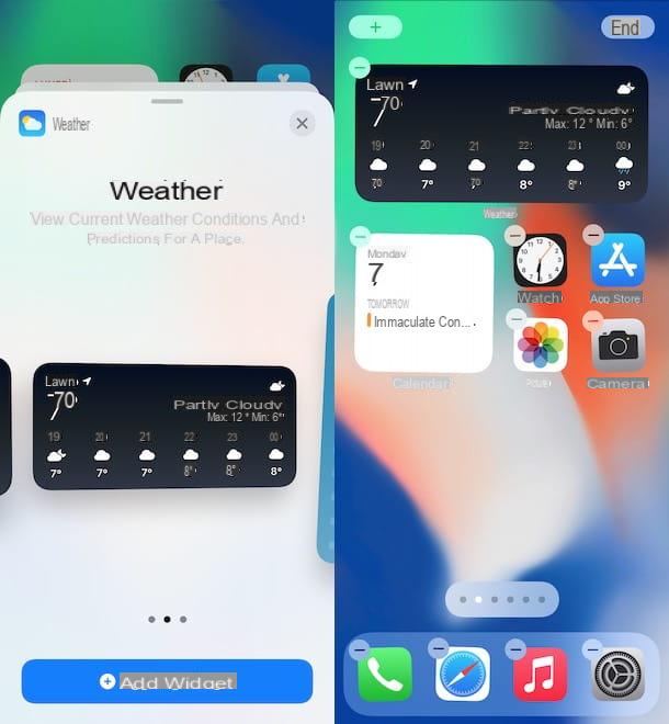 Comment mettre des widgets sur l'iPhone