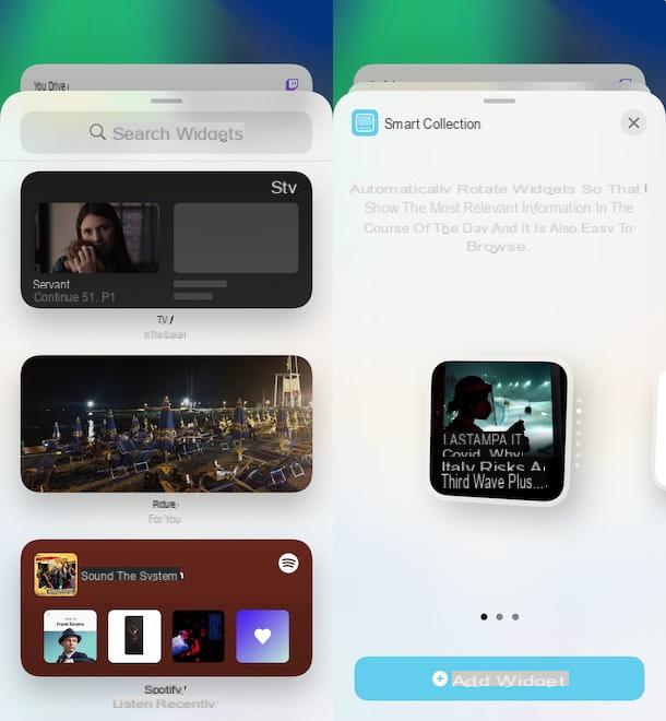 Como colocar widgets no iPhone