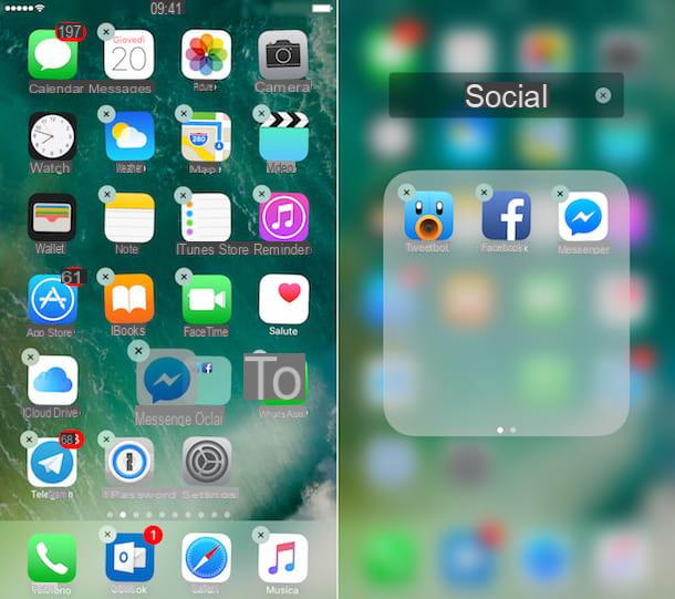 How to organize apps on iPhone