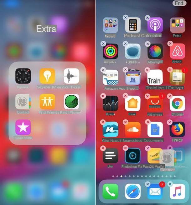 How to organize apps on iPhone