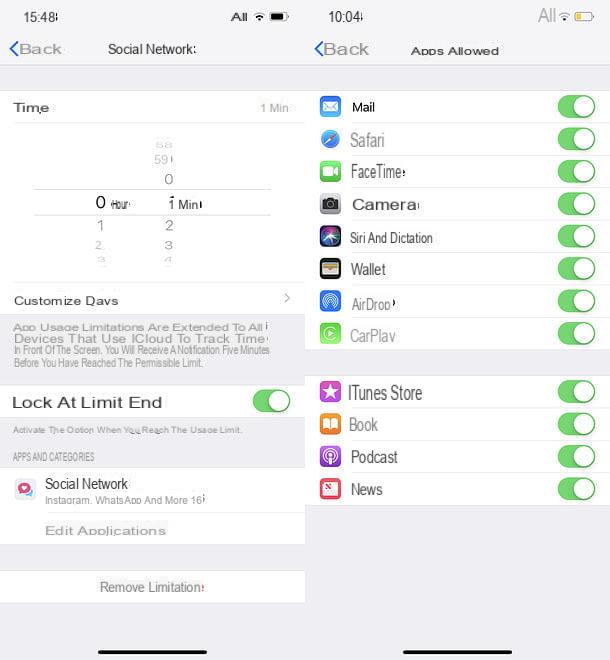 Cómo incluir una aplicación en la lista blanca en iPhone