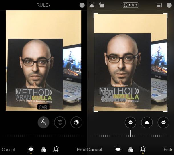 How to remove mirror effect on iPhone