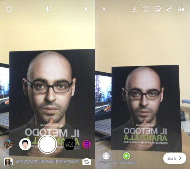 How to remove mirror effect on iPhone