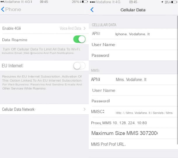 How to enable iPhone MMS