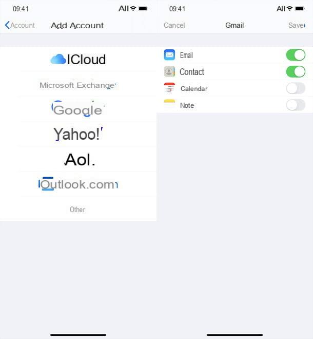 How to sync iPhone contacts with Gmael