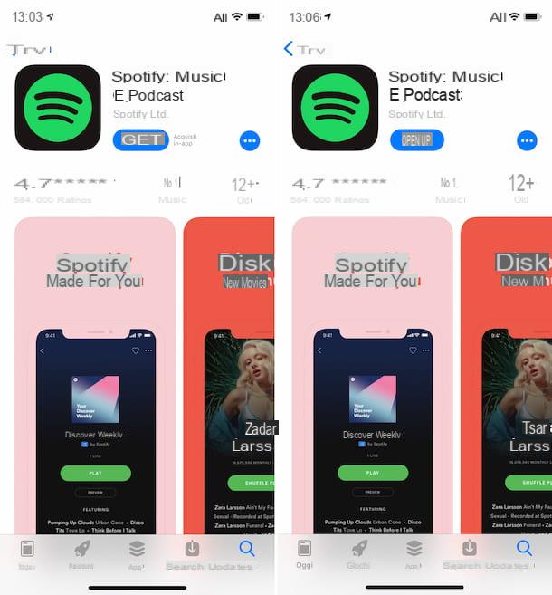 Cómo descargar Spotify en iPhone