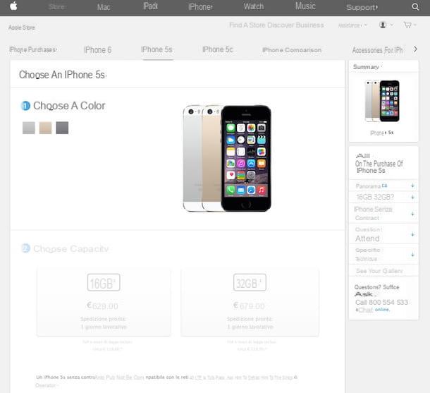 Comment vais-je acheter l'iPhone 5s