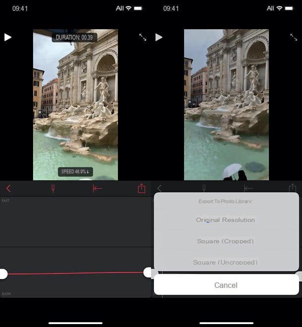 How to slow down a video on iPhone
