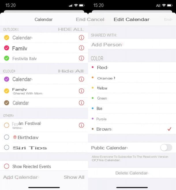 How to clear iPhone calendar