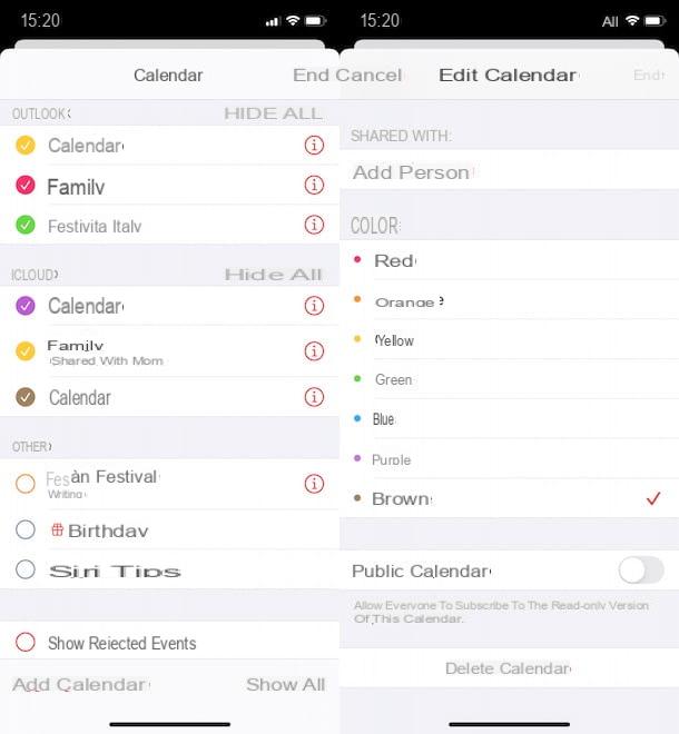 Cómo borrar el calendario de iPhone