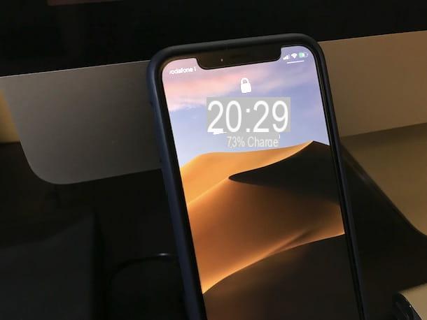 How to put iPhone X battery percentage