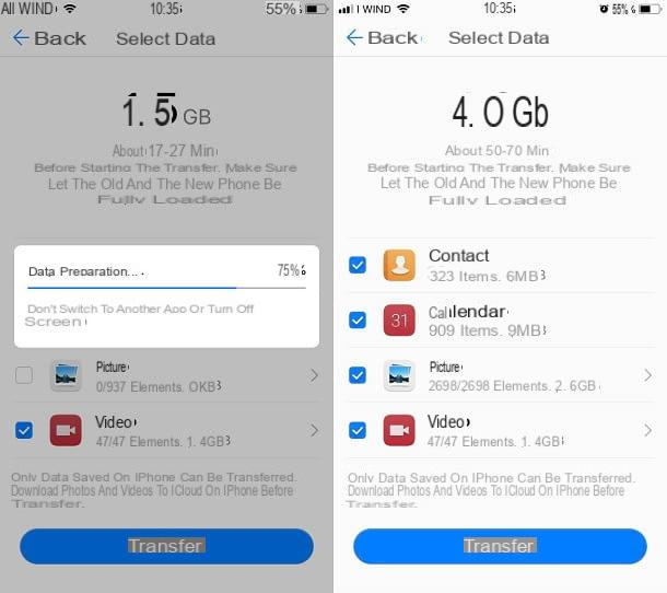 Como transferir dados do iPhone para a Huawei