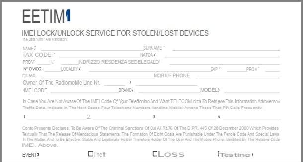 Cómo bloquear el iPhone por código IMEI