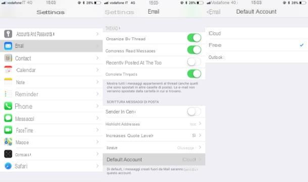 How to add emael on iPhone