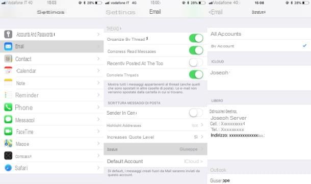 How to add emael on iPhone