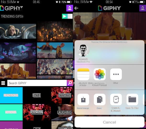How to save GIF on iPhone