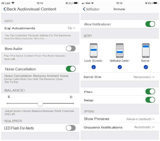 Cómo eliminar el flash de las notificaciones de iPhone