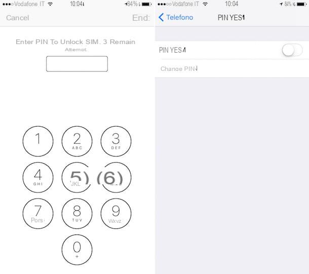 Como alterar o PIN do SIM no iPhone