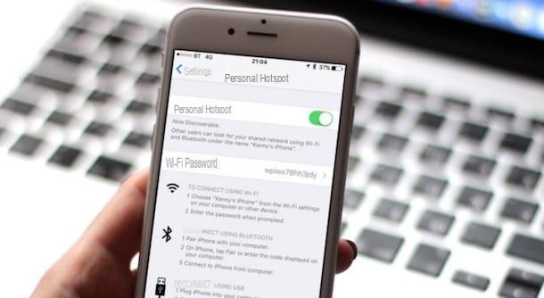 Cómo activar el hotspot de iPhone