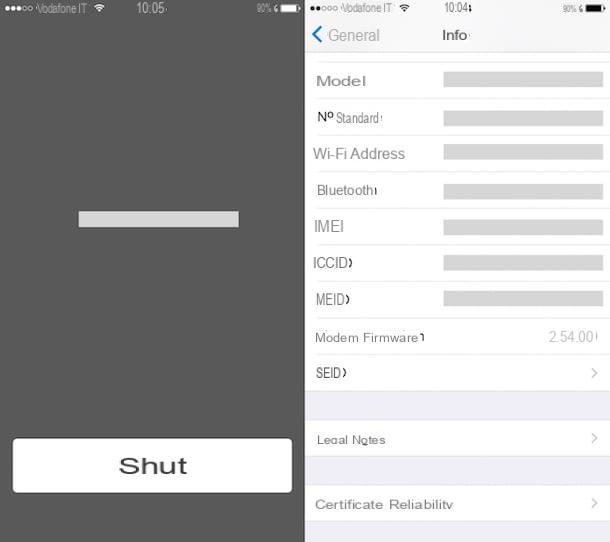 Comment vérifier l'IMEI de l'iPhone