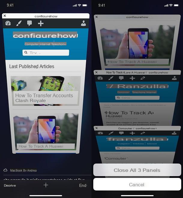 Como fechar páginas no iPhone