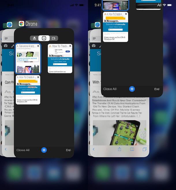 Cómo cerrar páginas en iPhone