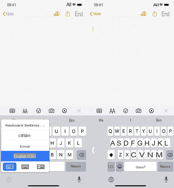Como mudar o teclado no iPhone