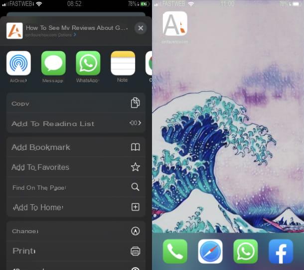 Comment enregistrer une page Web avec iPhone