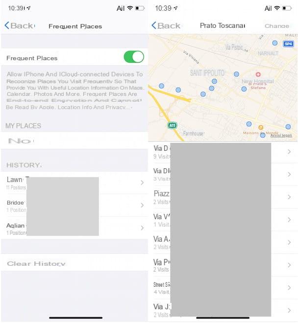 How to see iPhone locations