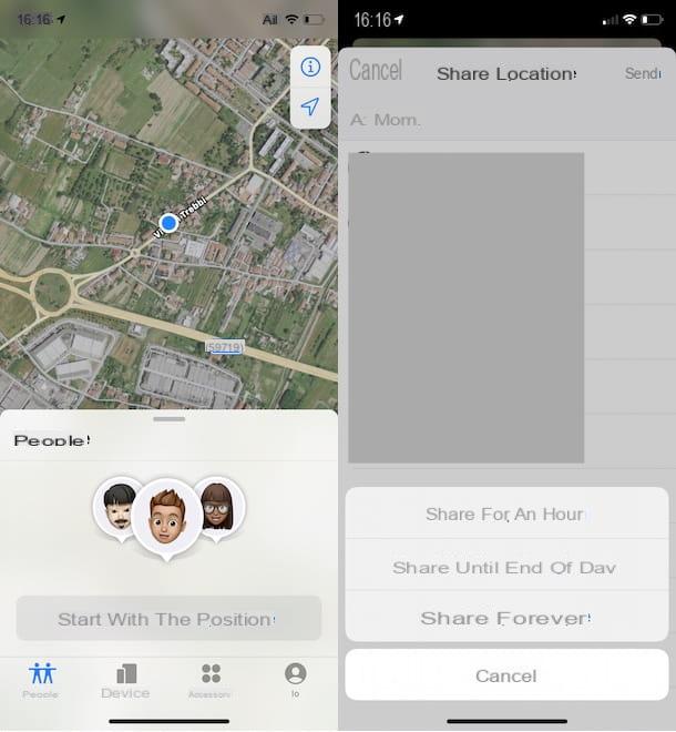 How to see iPhone locations