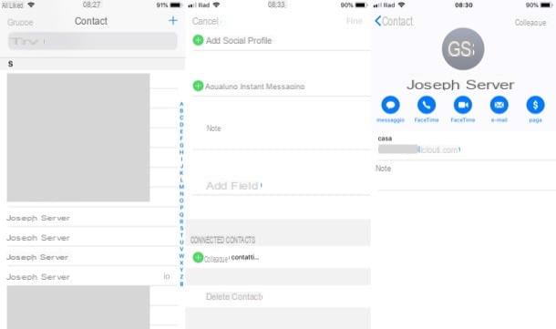 How to merge iPhone contacts