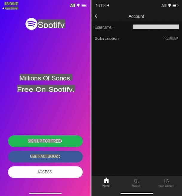Como comprar o Spotify Premium no iPhone