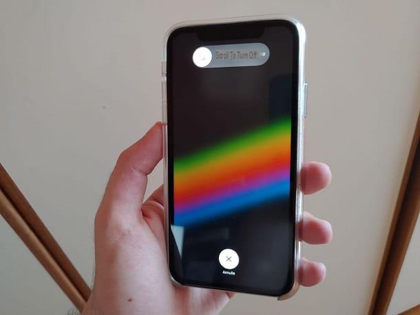 Cómo apagar el iPhone XR