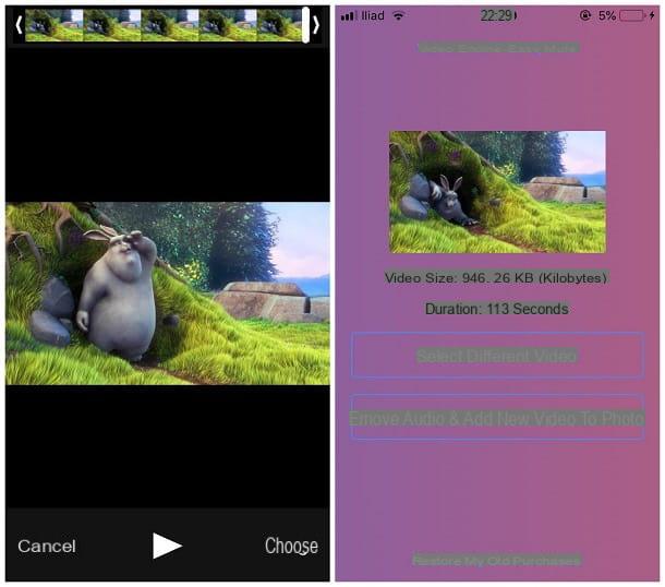How to remove audio from an iPhone video